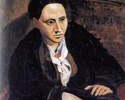 巴勃罗毕加索 - 格特鲁德斯坦因肖像